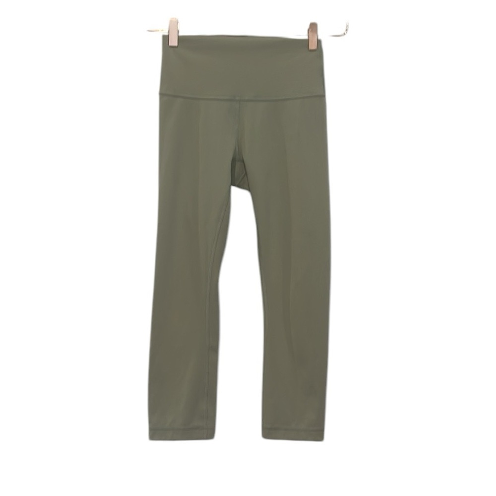 Lululemon sage colored Leggings.